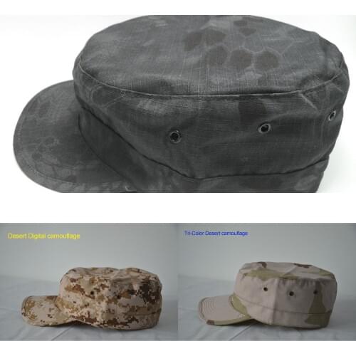 Brand Military Hats Army Camouflage Soldier Hat High Quality Thickened Fatique Cap Men Women Military Training Cap 58-60cm