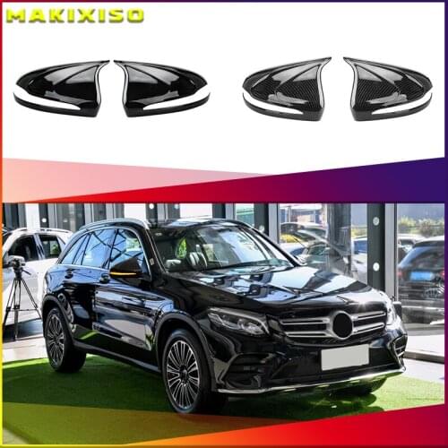 For Mercedes-Benz C260L Rearview Mirror Cover E-Class C-Class C200L E300L Carbon Fiber Reversing Shell S-Class GLC