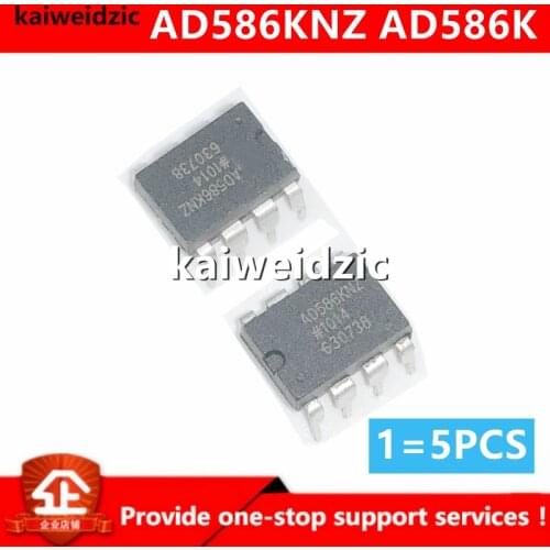 Kaiweikdic New imported original AD586KNZ AD586K AD586KN DIP8 Power management chip voltage benchmark