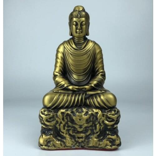 China seiko brass Sakyamuni Buddha crafts statue
