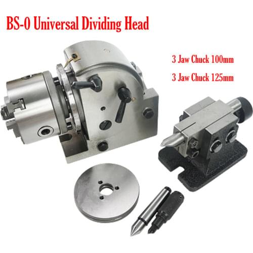 160mm 3-jaw chuck BS-1 UNIVERSAL INDEX CENTERB/Universal dividing head for milling machine