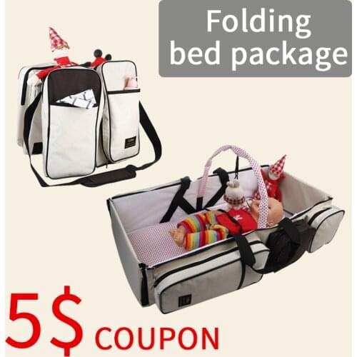 Childrens Bed Portable Crib Baby Crib Folding Bed Car Travel Bed For Newborns Cots For Babies Sun Protection Mosquito Net