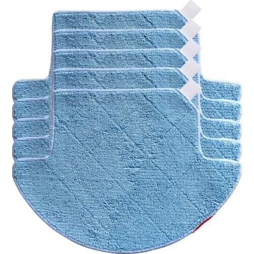 High Quality 5pcs Mop Cloths For Chuwi Ilife V7 Robot Cleaner Vacuum cleaner parts