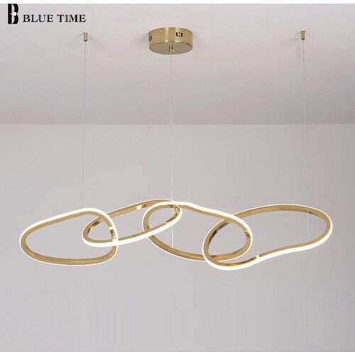 LED Pendant Light Home Lights For Living Room Dining Room Kitchen Parlor Modern Hanging Indoor Lighting Pendant Lamps L100 120cm