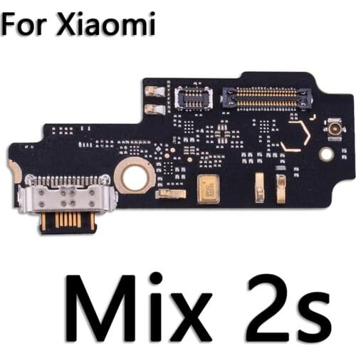USB Charger Board Port Connector Mic PCB Dock Charging Flex Cable For XIAOMI Mix 2s