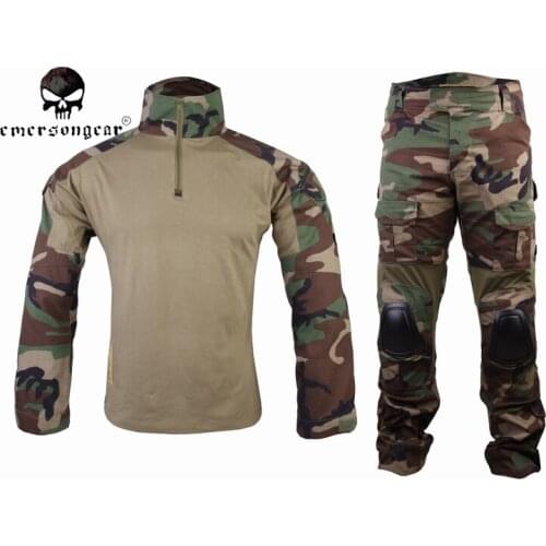 Emerson Gen2 Combat Uniform Tactical bdu Uniform Woodland EM6974 WL