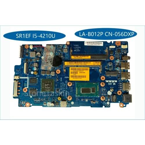 High quality LA-B012Pfor Dell Inspiron 5447 5547 5442 Laptop Motherboard SR1EF I5-4210U M260 2G GPU 100% Tested