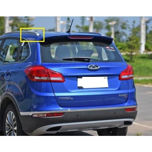 1pcs Roof Luggage rack guard Silver color plasitc Cover for Chinese CHERY TIGGO5 SUV Auto car motor parts