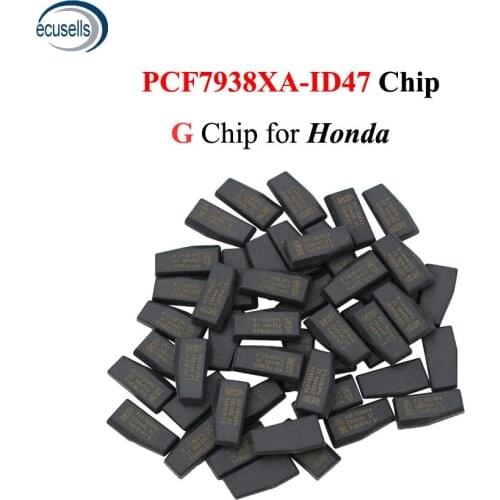 10/50PCS G Chip PCF7938XA ID47 Carbon Auto Transponder Chip Ceramic Car Key Chips Blank Key Chip For Honda 2014 for Hyundai