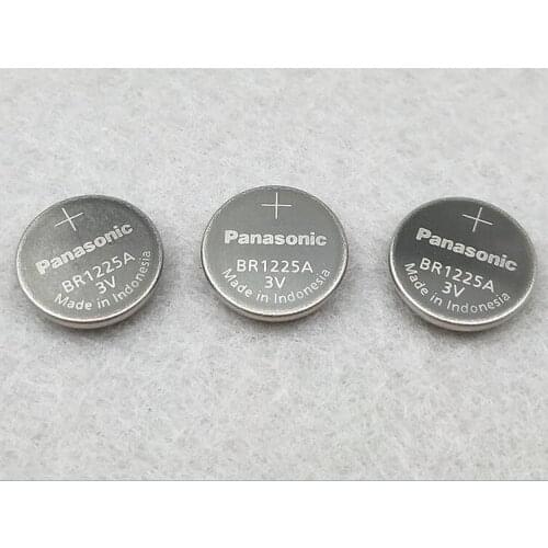 10pcs/lot Panasonic BR1225A BR1225 1225 3V Wide Temperature Button Lithium Batteries/High Temperature Coin Battery Cell