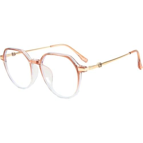 2021 Trends Office Anti Blue Light Oversized Glasses Computer Women Blue Blocking Gaming Big Size Eyeglasses Frame Fake Glasses