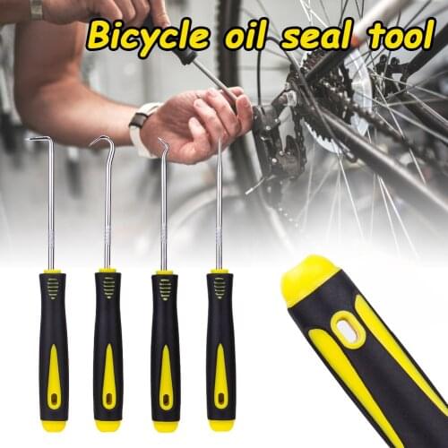 4Pcs/set Car Auto Vehicle Oil Seal Screwdrivers Set Car O-Ring Seal Gasket Puller Remover Pick Hooks Tools Car Remover Tools Kit
