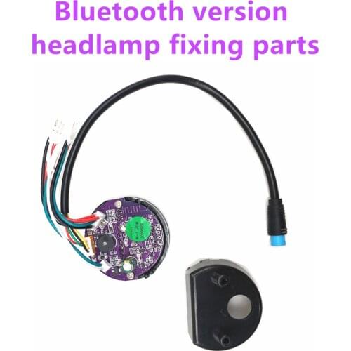 Bluetooth Board,Headlamp fixing Suit Scooter Accessories for Ninebot Segway ES1/2/3/4 Scooter, Ninebot Segway Scooter Accessor