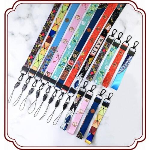 Bohemia Phone Holder Grip for Xiaomi/Huawei/Samsung Universal Neck Wrist Straps Lanyards for Keys Multi-function
