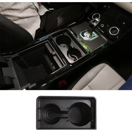 For 2020 Range Rover Evoque L551 Central Control Water Cup Rack Storage Box Automotive Interior Accessories