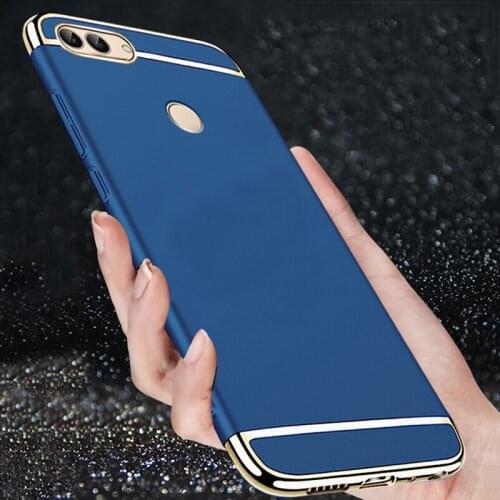 For Huawei P Smart Plus Ultra Thin Plating Frame Hard On Cover For Huawei P20 Pro Mate 20 Lite Pro Honor 7C Pro Nova 3i 3 4 Capa