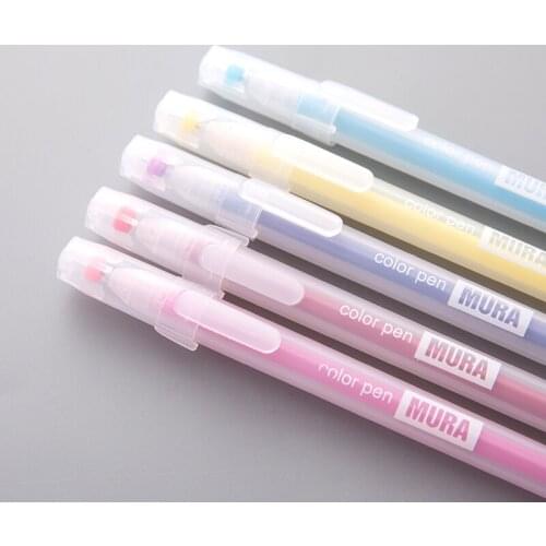 0.5 mm precise Fine Point Gel Pen Fine Tip Highlight Sketching Pens (10 colors)