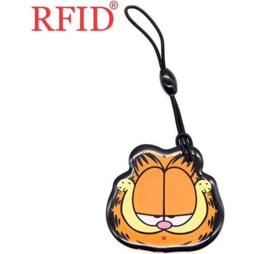 ID 125khz T5577 T5557 T5200 Rewritable Writable Keyfob RFID Dropping Glue Waterproof Keychain Token Tag Access Control Card 1pcs