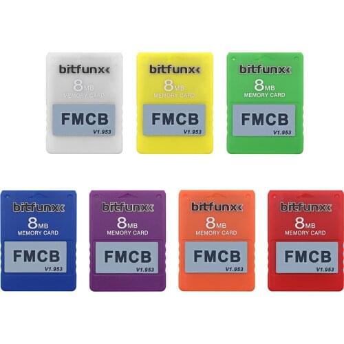 For PS2 FMCB v1.953 Card Memory Card 8MB 16MB 32MB 64MB Free McBoot Expansion Card OPL MC Boot Program Card for SONYPlaystation2