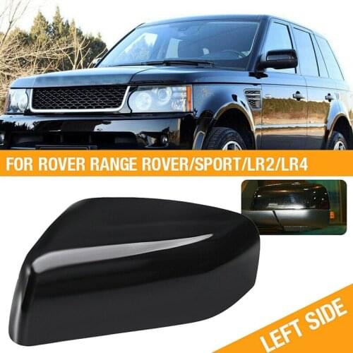Left Wing Rearview Mirror Cover Side Mirror Caps for Land Rover Discovery 4 Freelander 2 Range Rover Sport 2010-2016