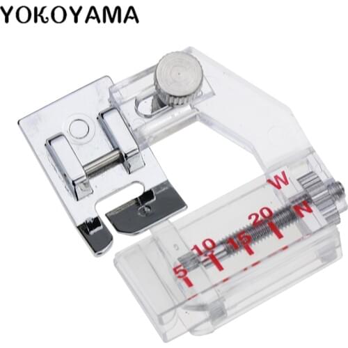YOKOYAMA Multifunction Electric Household Presser Foot Can Be Adjusted Freely Hemming Bag Cloth Presser Foot Sewing Machine Part