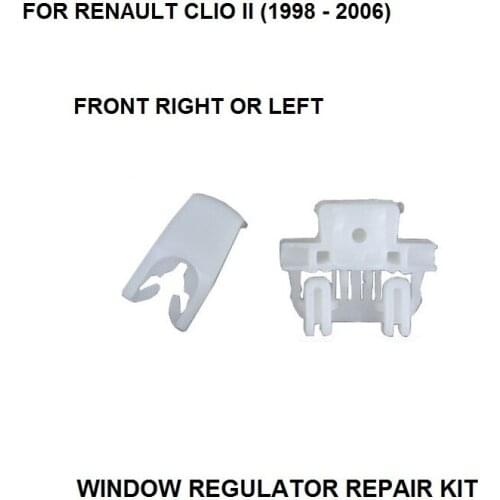 1998-2006 WINDOW REGULATOR COMPLETE CLIP FOR RENAULT CLIO II WINDOW REGULATOR REPAIR CLIP FRONT-RIGHT
