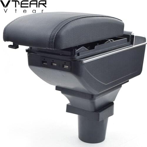 Vtear For Toyota Hiace X30 X30l Armrest Interior Center Console Storage Box Arm Rest Car-styling Decoration Accessories Parts