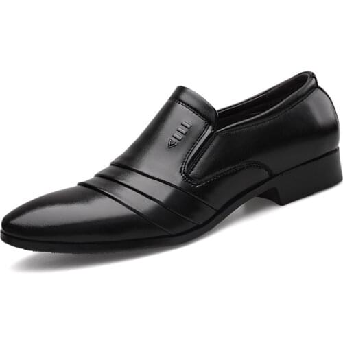 SKNG Mens Leather Shoes