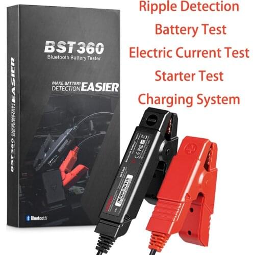 Launch X431 BST360 BT Battery Tester Used with X-431 PRO GT, X-431 PRO V4.0, X-431 PRO3 V4.0, X-431 PRO5, X-431 PAD V/PAD VII