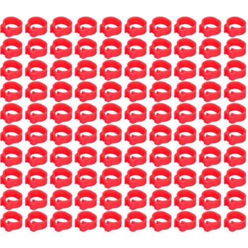 Outdoor Carry Tool bird feeder 8mm Pigeons Identification Leg Rings Poultry Leg Bands No Words Pigeons Supplies Pet