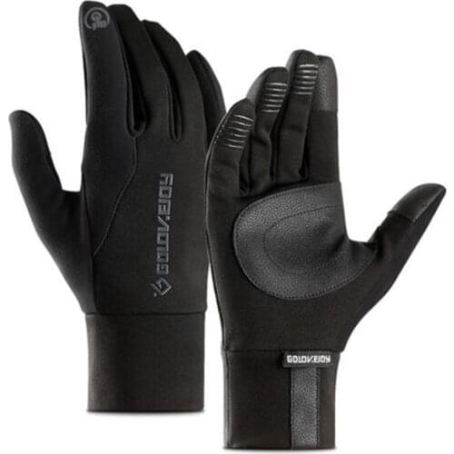 Winter Motorcycle Gloves Men Waterproof Windproof Warm Fleece Lined Cycling Bicycle Cold Luvas Motor Guantes Touch Screen Gloves