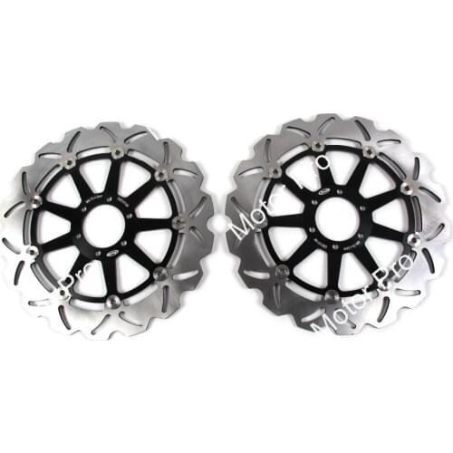 2 PCS FOR DUCATI MONSTER 750 1994 1995 1996 1997 1998 1999 2000 2001 2002 SS SUPERSPORT 750 CNC Floating Front Brake Disc Rotor