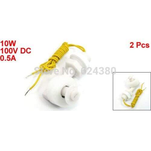 2 Pcs /Lot x ZPC1 Right Angle PP Float Switch Fish Tank Pool Liquid Water Level Sensor Wholesale Retail