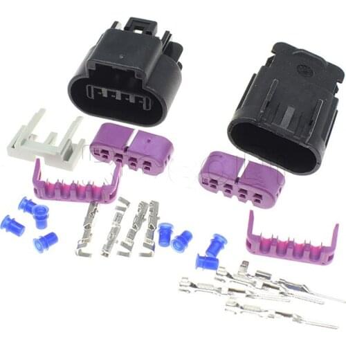 Free shipping 4 p Auto male and female connectors terminals buick Chevrolet ignition coil DJ7045D domestic 15487756-1.5-11/21