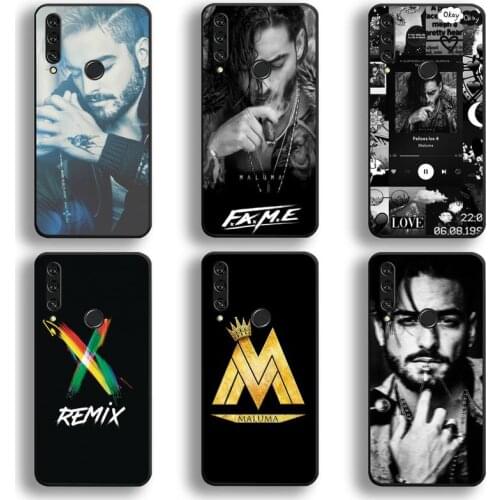 Maluma Hip Hop Rapper Phone Case Huawei Y6P Y8S Y8P Y5II Y5 Y6 2019 P Smart Prime Pro