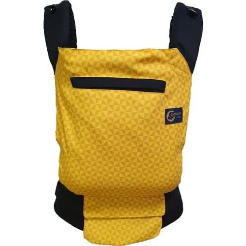 Babalinbaby-Yellow Lines Ergonomic Kangaroo