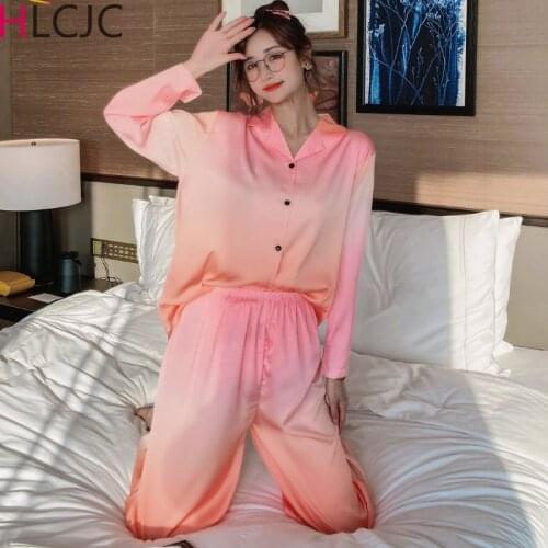 Women's Silk Pajamas HLCJC China