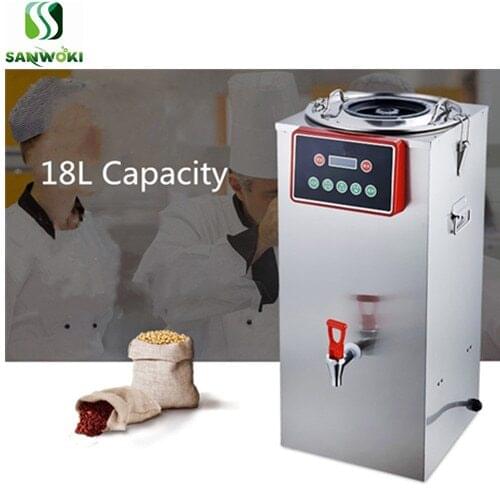 Commercial soymilk dispenser soya bean milk maker machine grain soy milk juicing machine green bean paste grinder machine