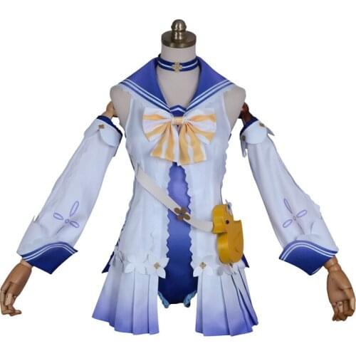 Genshin Barbara Gunnhildr Cosplay Costume Game Genshin Impact Sexy Women Anime Dress Carnival Halloween Uniforms