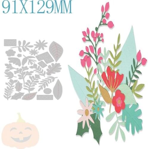 Christmas Flower Metal Cutting Dies For DIY Making Scrapbooking Greeting Card Paper No Stamps New Cutting Dies Arrival 2021