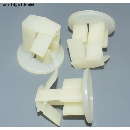 Worldgolden 100pcs auto clips Cowl Anti Vibration Pad Retainer