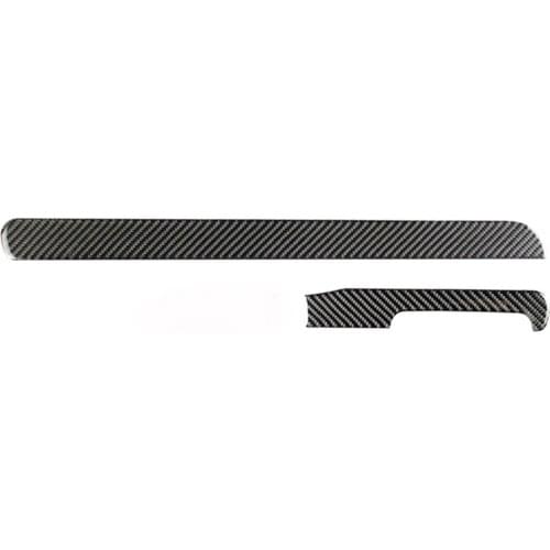 Carbon Fiber Dashboard Center Console Trim Sticker Fit For Volkswagen Golf 6 MK6 GTI 08-12 09 10 11