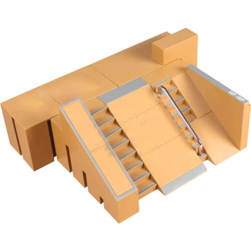 New Skate Park Kit Ramp Parts For Fingerboard Excellent Extreme Sports Enthusiasts Suitable For All Ages Gifts
