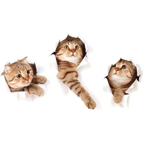 Наклейки кошки на стену Oein China At AliExpress