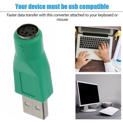 1pcs Female To USB Male Adapter Converter For Keyboard 6 Mouse USB pin Din to Mini Female male S1N7