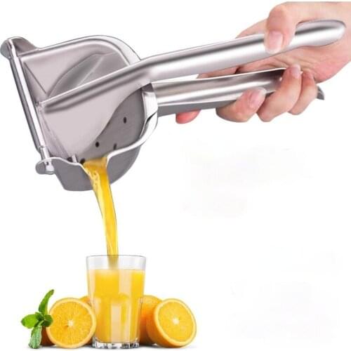 Manual Juice Squeezer 304 Stainless Steel Hand Pressure Juicer Pomegranate Orange Lemon Sugar Cane Juice Kitchen Fruit Tool