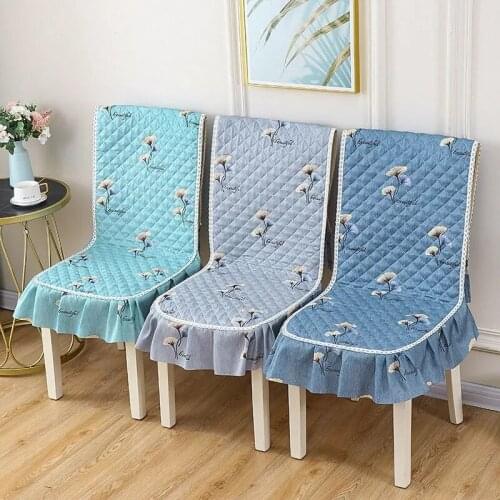 All-in-one Dining Chair Cushion Backrest Four Seasons Universal Chinese Style Stool Cushion Comfortable Breathable Seat Pads