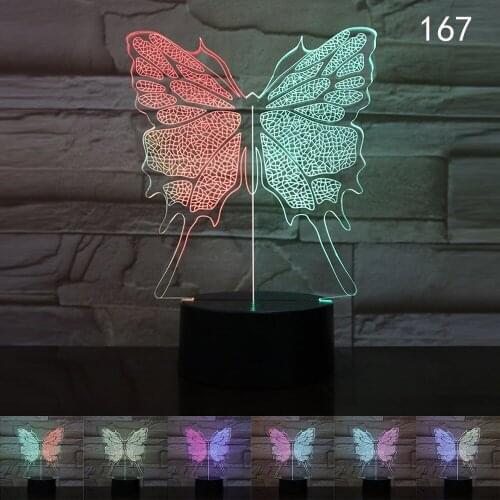 Led Lights for Room 3D Night Lights Fairy Lights Lamp Bedroom Lamps Children Table Light Decoration Accessories Usb Mood Festoon