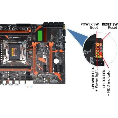 X99 LGA2011-V3 Professional 4 Channel DDR4 64G SATA 3 Desktop Computer Motherboard Module E56B