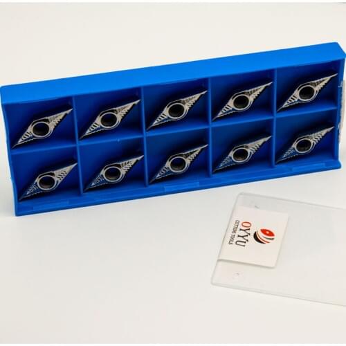 BEYOND VCGT110302-AK H01 VCGT110304-AK H01 aluminum inserts Copper VCGT for lathe cutter turning tool holder SVJCR SVJCR1212H11